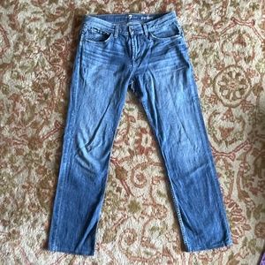 7 For All Mankind Men's Standard Classic Straight Leg Jeans - 32